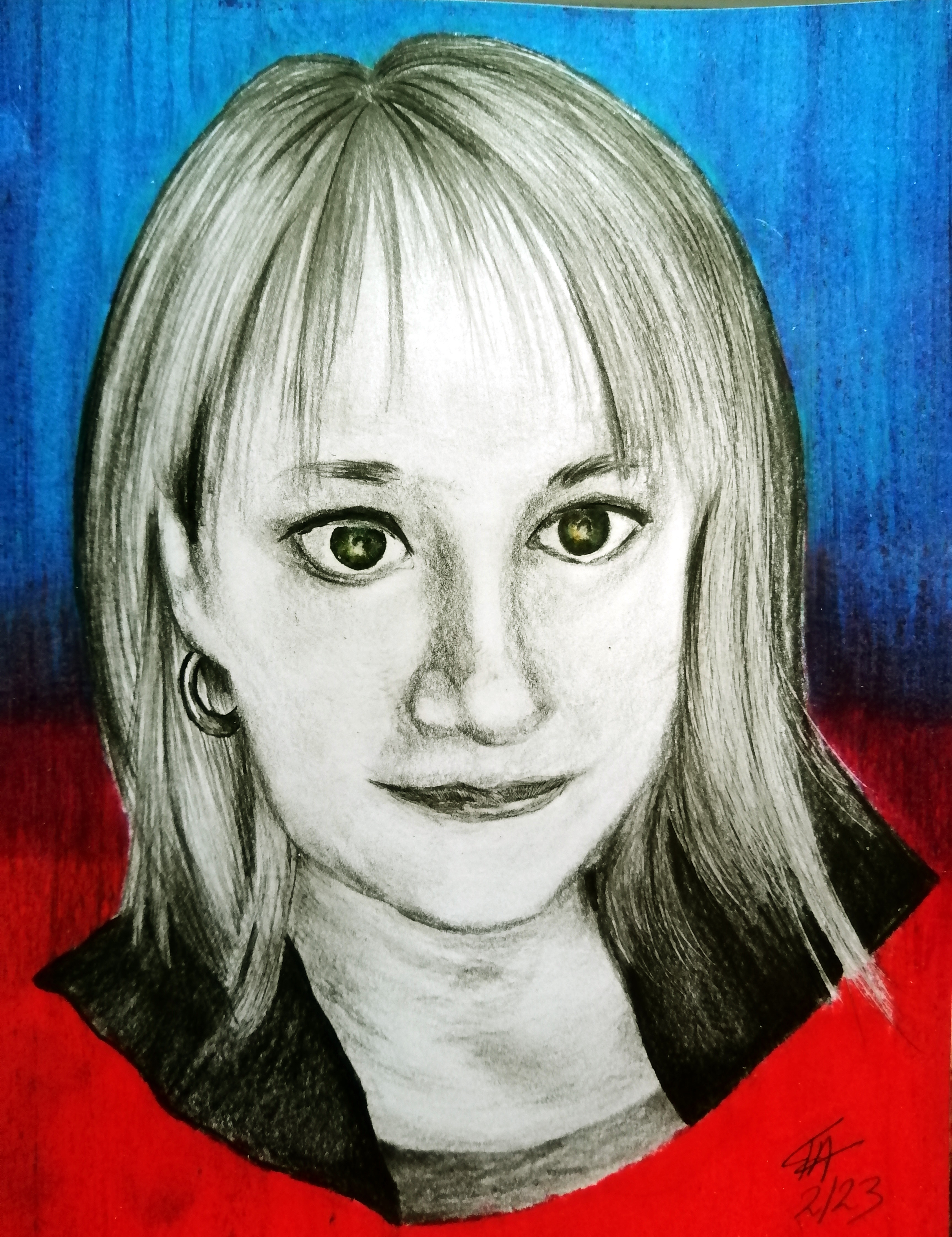 Jo 3_1_George Anastasiadis_Graphite pencil and Polychromos Faber Caste